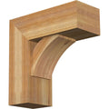 Rough Sawn Cedar Bracket with Offset Brace Z7262