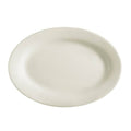 18" Ceramic Oval Platter Q40476