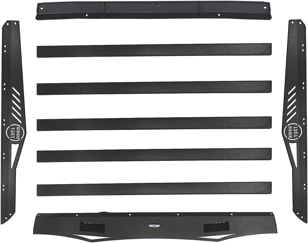 Roof Rack Cargo Carrier Basket with Wind Deflector Z297393