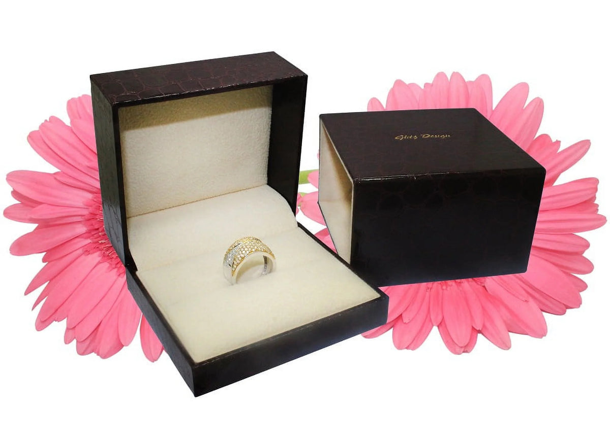 14K Gold Diamond Wedding Ring Set 1.25 CT J784477