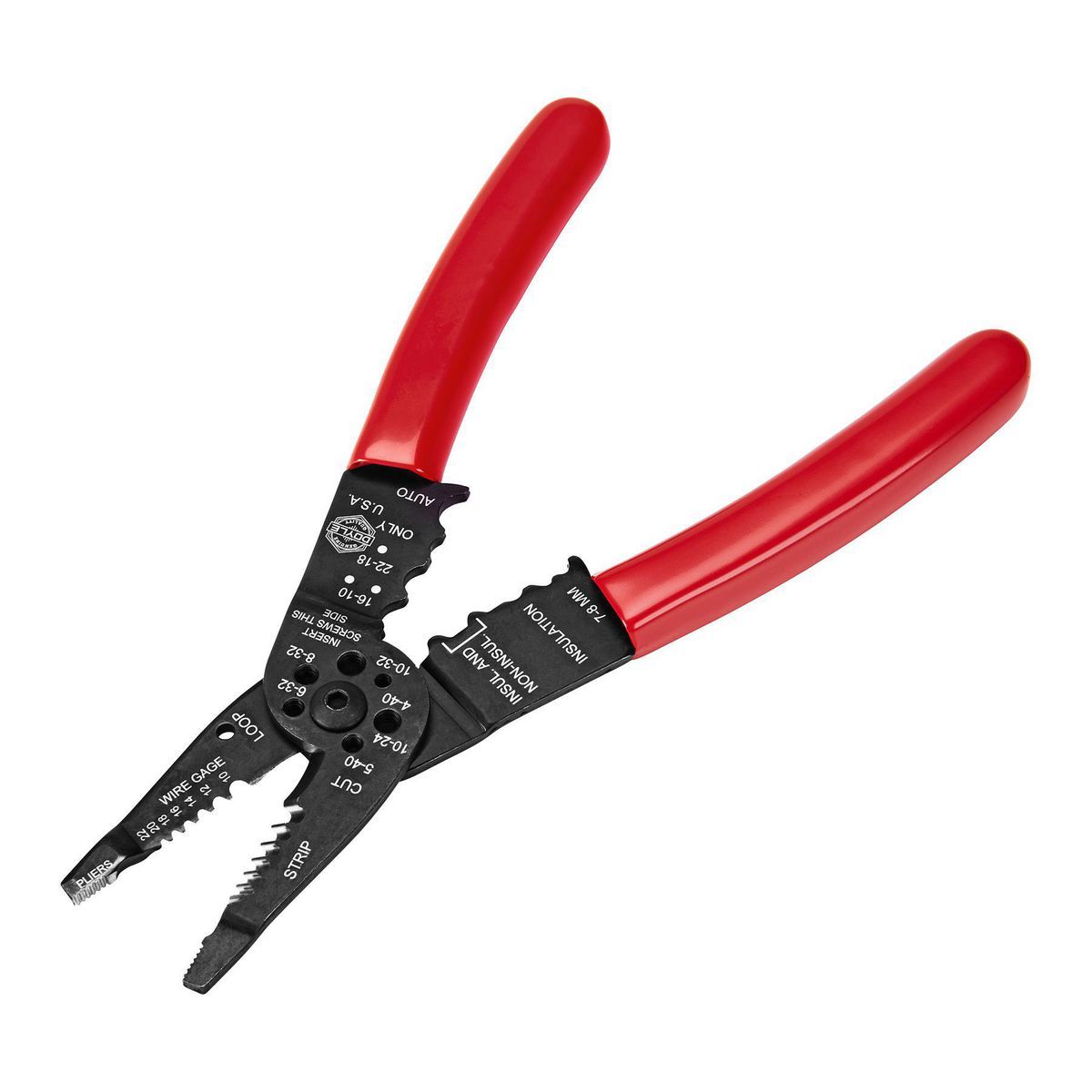 8 in. Long-Nose Wire Stripper and Crimper U654970