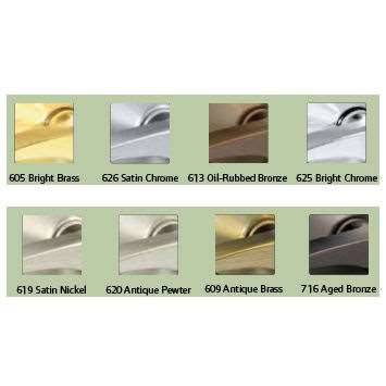 Passage Door Lever Set Satin Nickel M24286