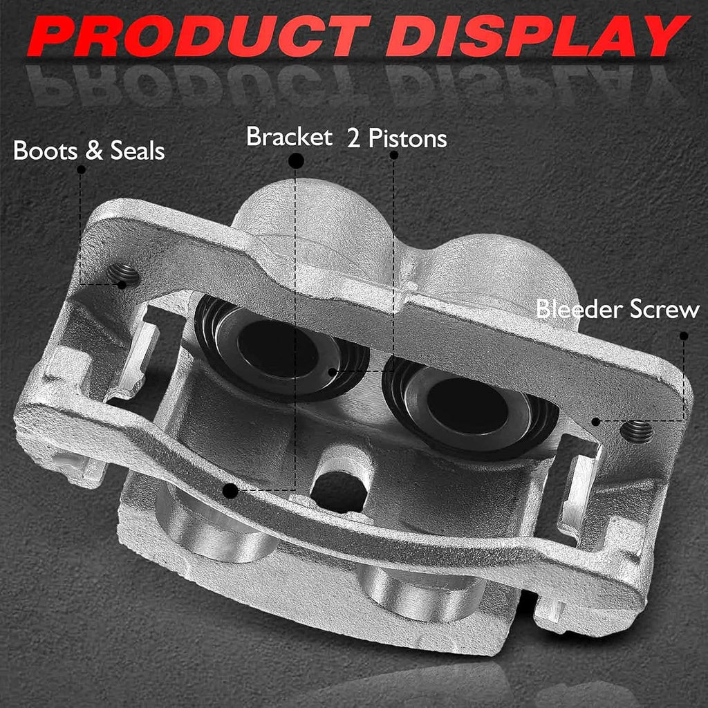 Disc Brake Caliper Assembly Pack of 2 D541