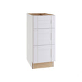 Vesper White Shaker Assembled Plywood Base Drawer Kitchen Cabinet B331467