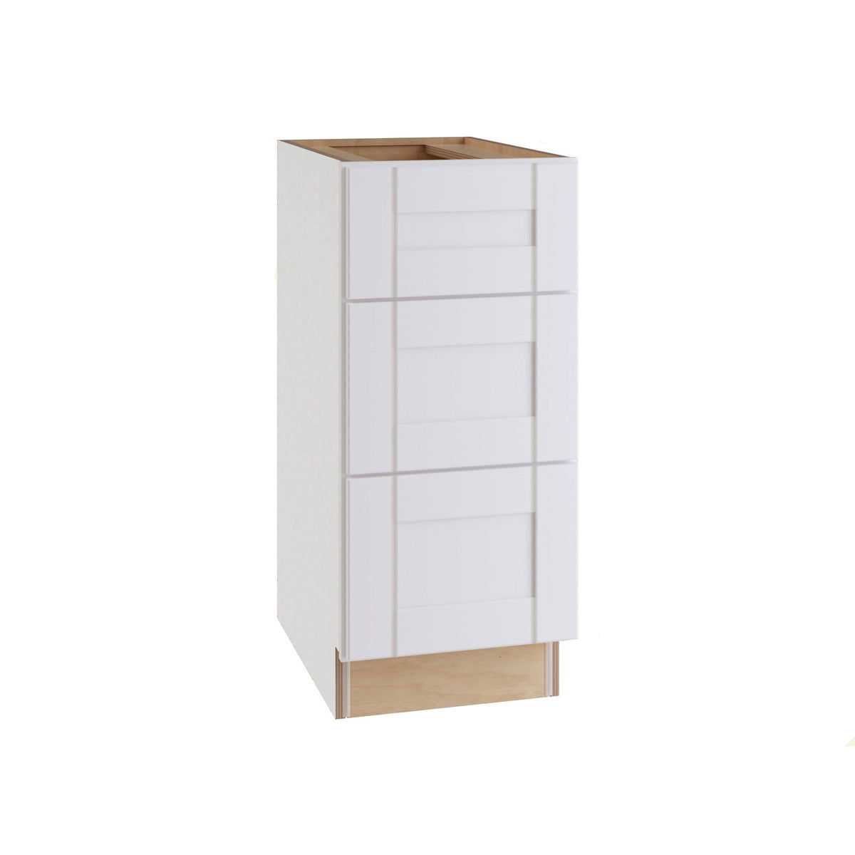 Vesper White Shaker Assembled Plywood Base Drawer Kitchen Cabinet B331467