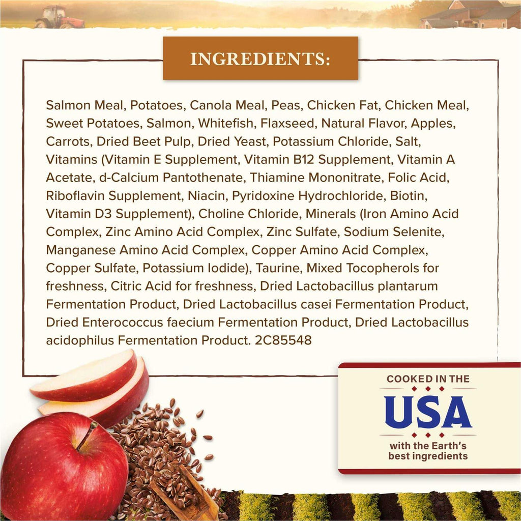 Grain Free Dry Dog Food Salmon & Whitefish Recipe N3139