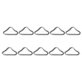 20pcs Trampoline Bungee Bed Mesh Cloth Buckle Triangle Ring Parts T950195
