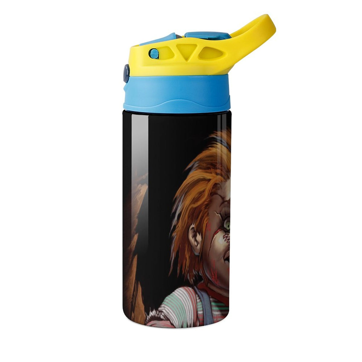 Insulated Stainless Steel Water Bottle with Straw U79438