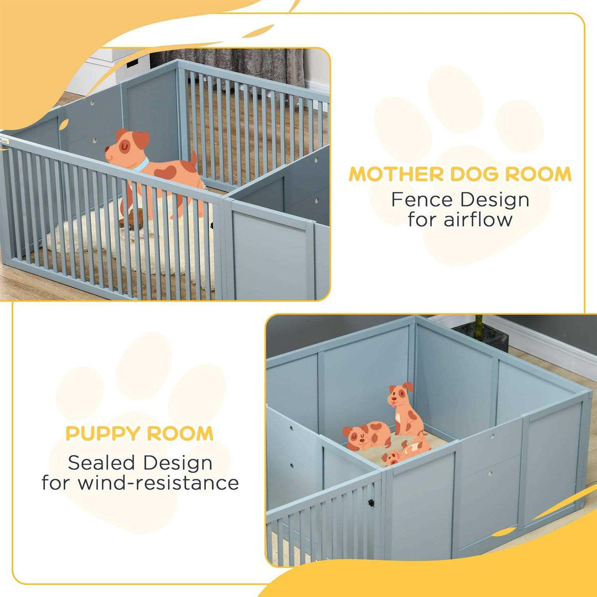 81 x 40 Whelping Box for Dogs I526374