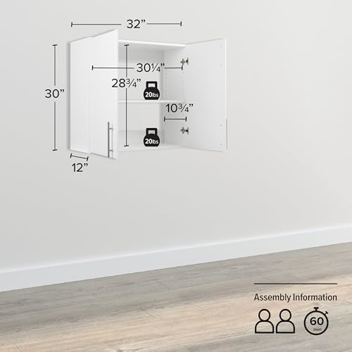 Black Stackable Wall Cabinet D97206