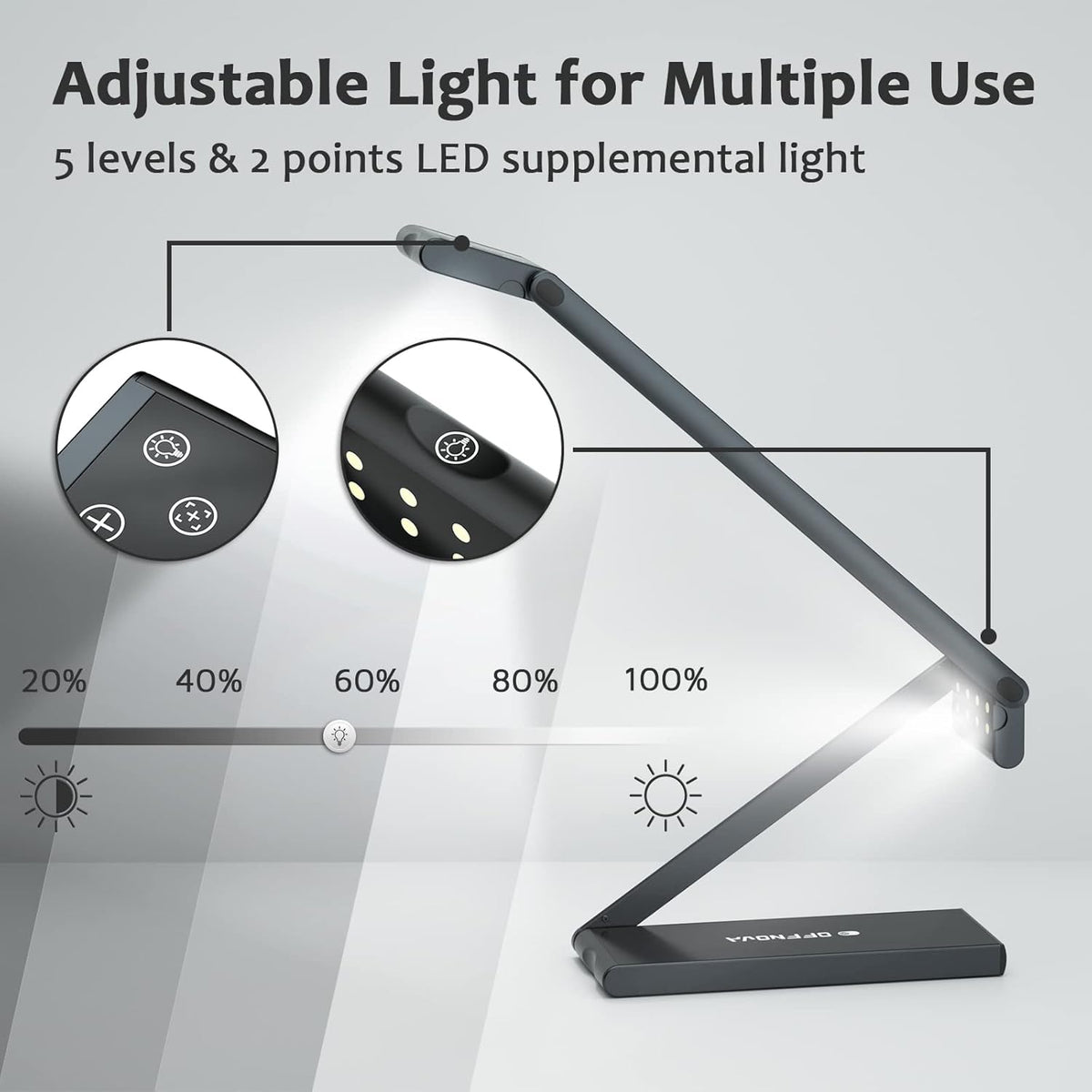 USB Document Camera and Webcam, 13MP P2435