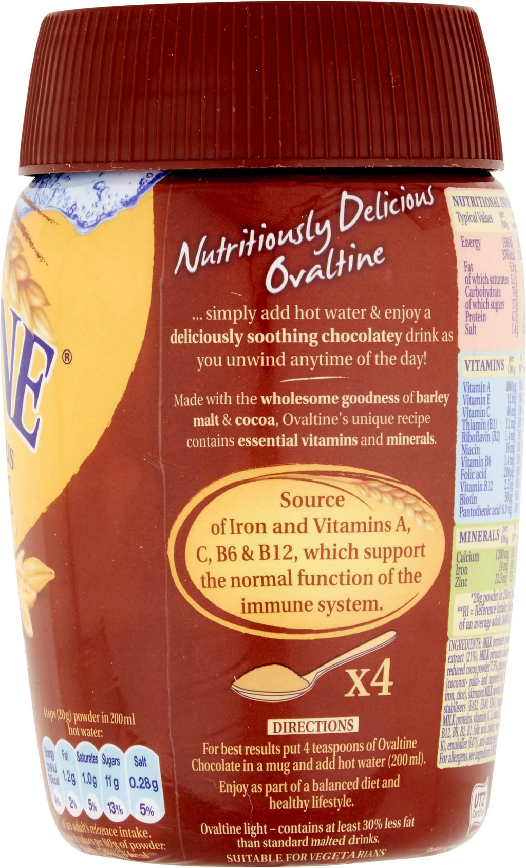 Chocolate Light Drink 300G U930133