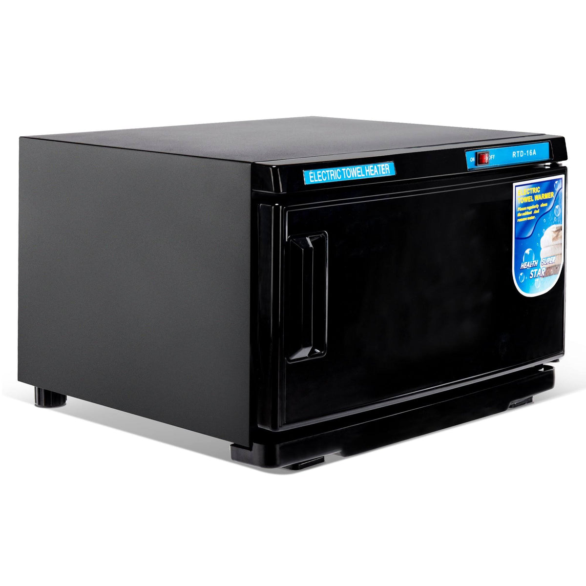 Black Hot Towel Warmer Cabinet 16L W918