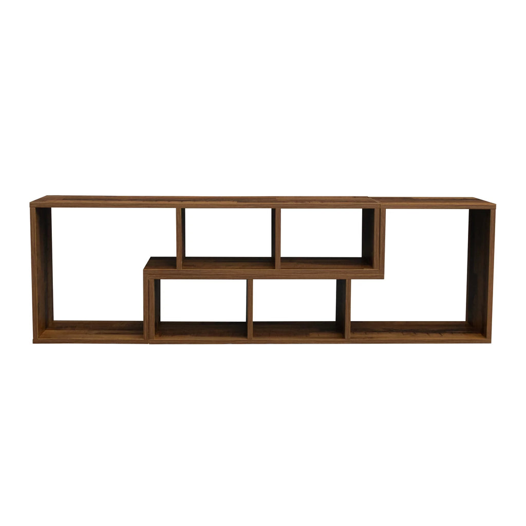 L-Shaped Oak Tv Stand U6997
