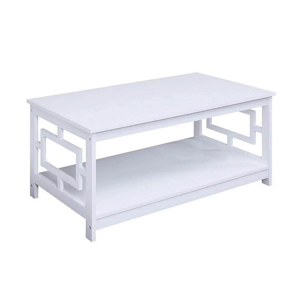 White Wood Coffee Table I247234