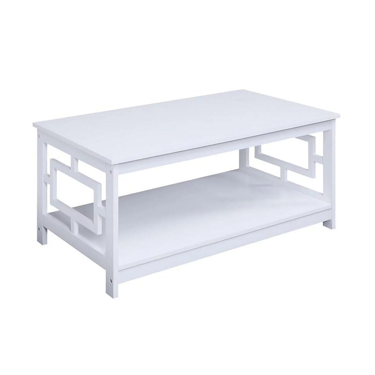 White Wood Coffee Table I247234