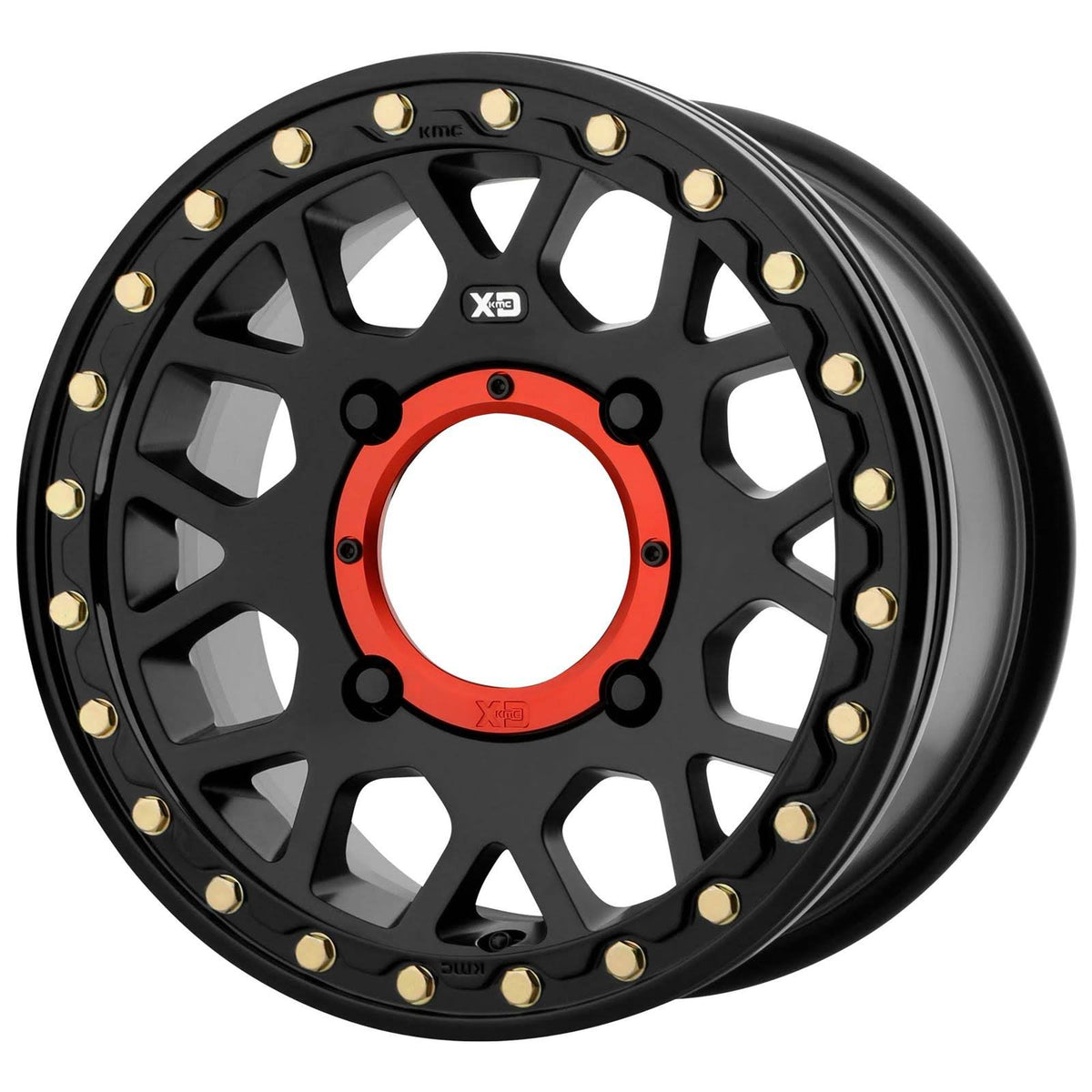 Satin Black Beadlock Wheel 14x7 W11406