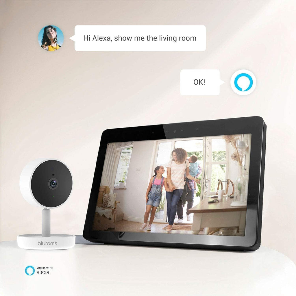 Indoor Security Camera Bundle Set, 1080p Baby Monitor Pet/Nanny Camera with Two-Way Audio, IR Night Vision, Pack of 2 V780
