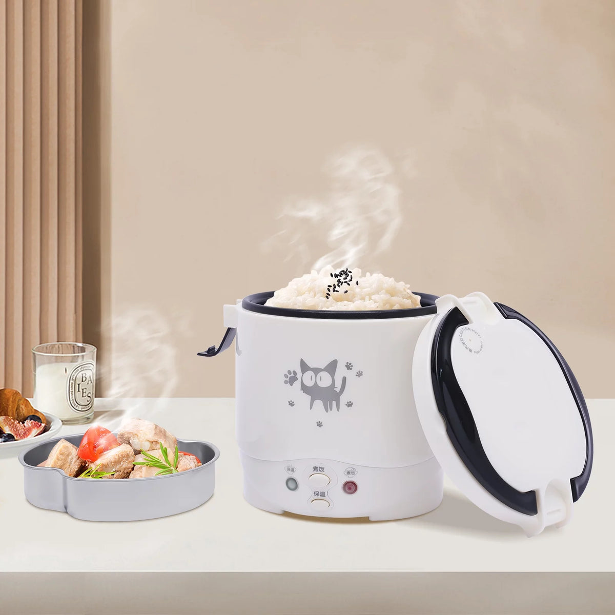12V Portable 1L Rice Cooker U74377
