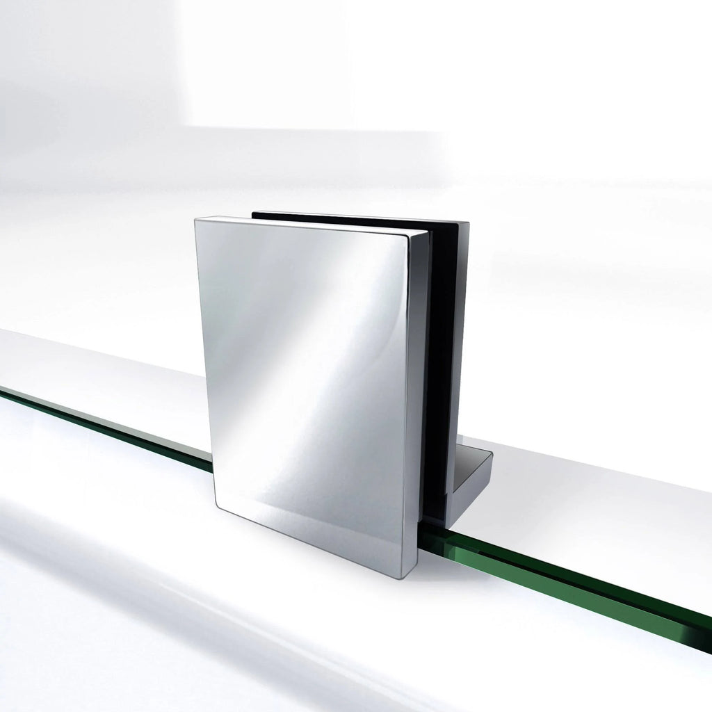 Brushed Nickel Hinged Shower Enclosure I361921