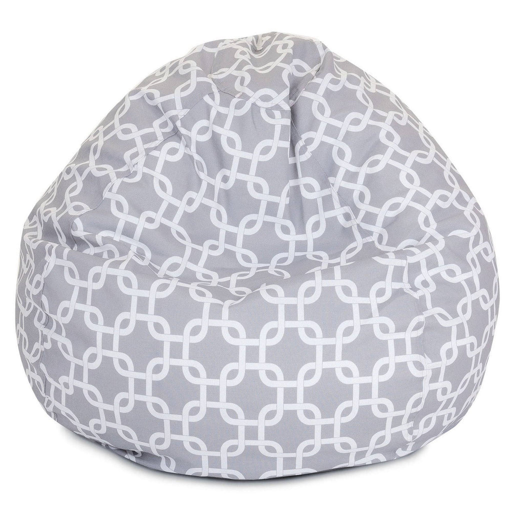 Gray Large Bean Bag Chair X861106