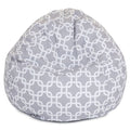 Gray Large Bean Bag Chair X861106