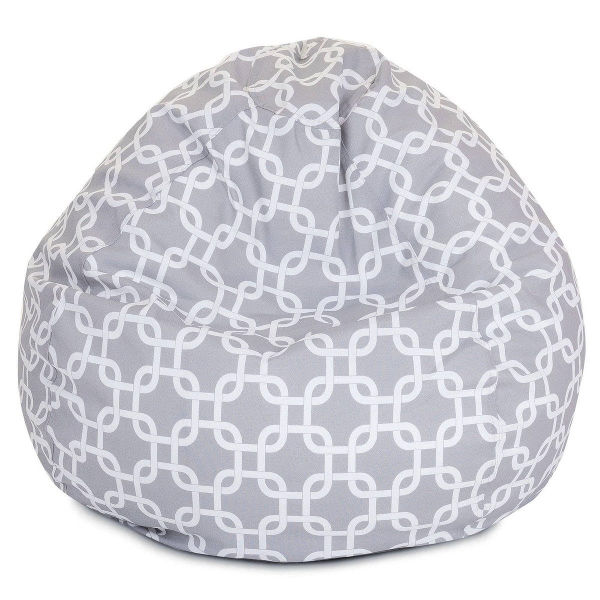 Gray Large Bean Bag Chair X861106