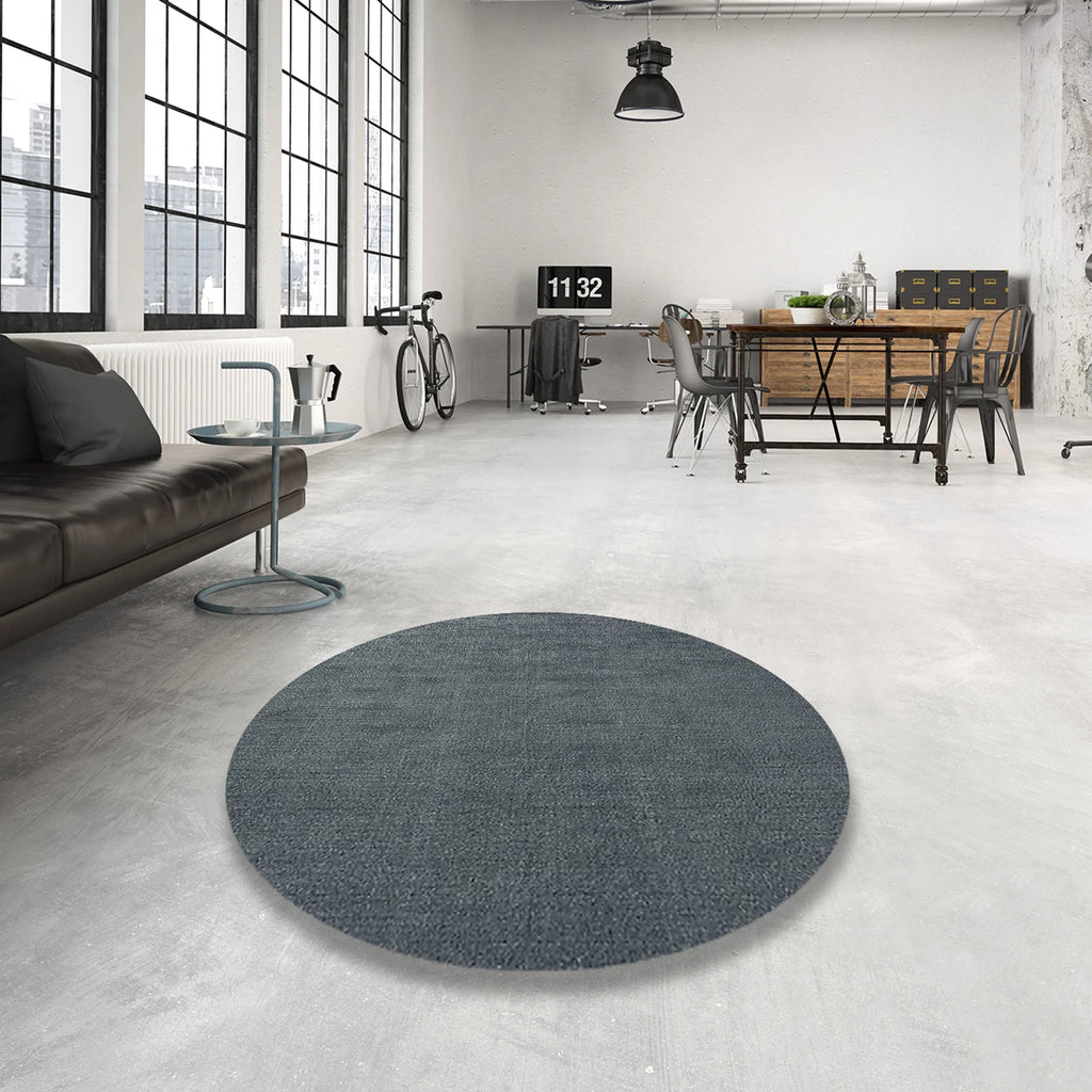 Blue Moss Green Square Area Rug W406248