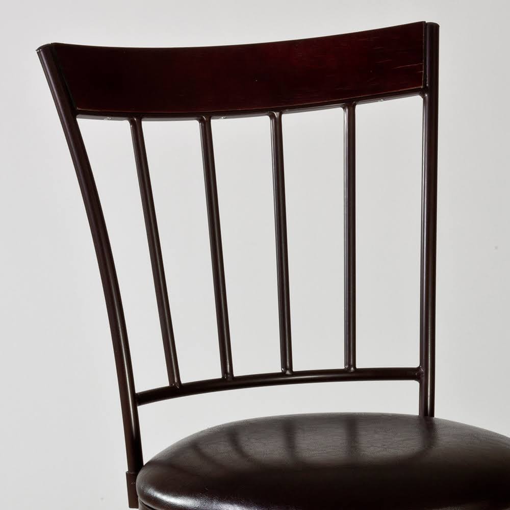Swivel Counter/Bar Stool with Nested Leg V1151