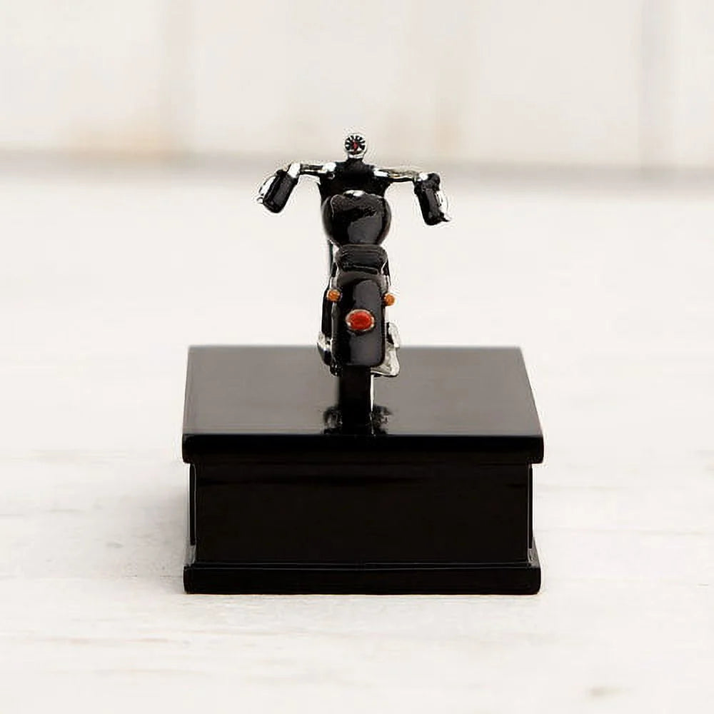 Mini Black & Chrome Motorcycle Keepsake Urn R46802