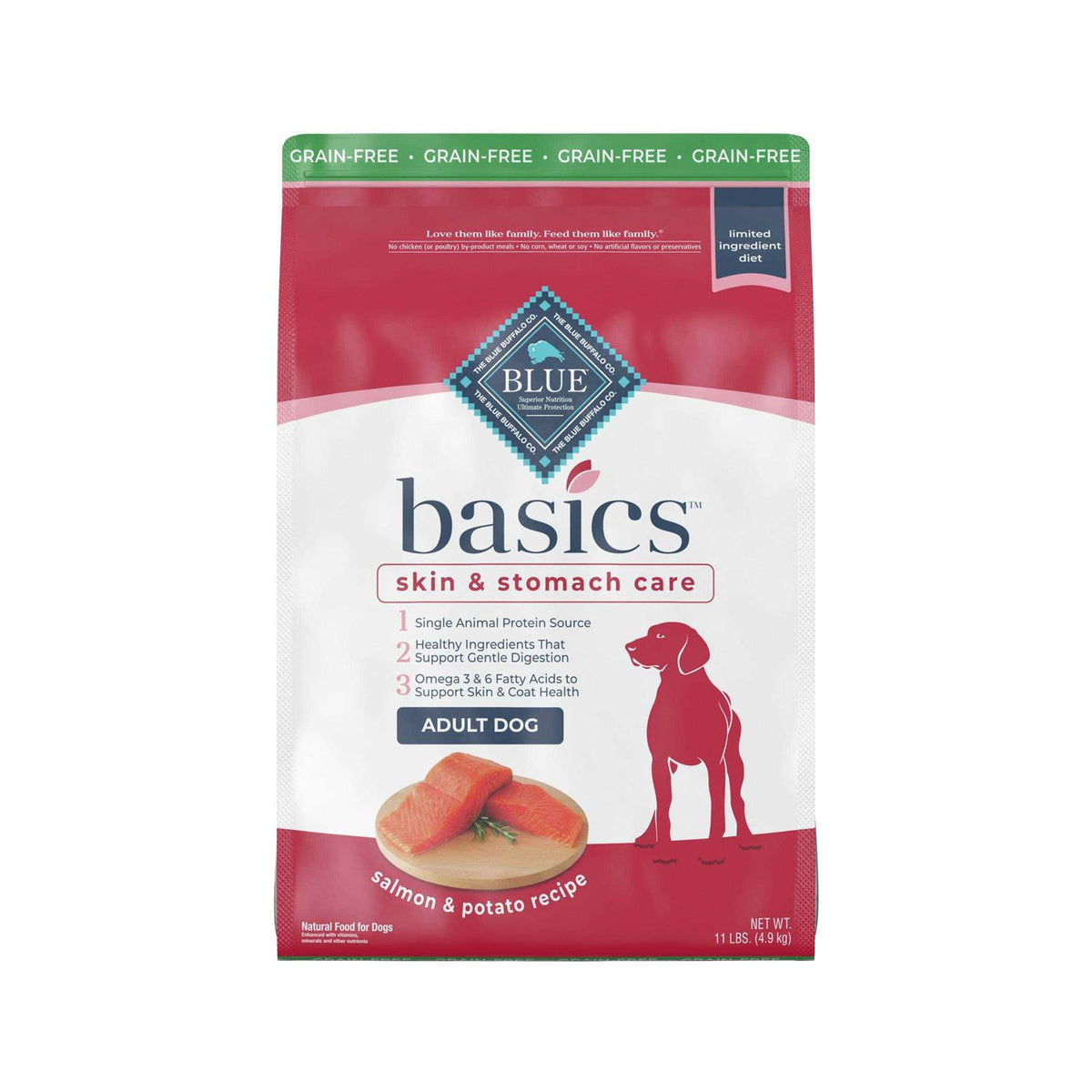 Grain-Free Salmon Dry Dog Food X644