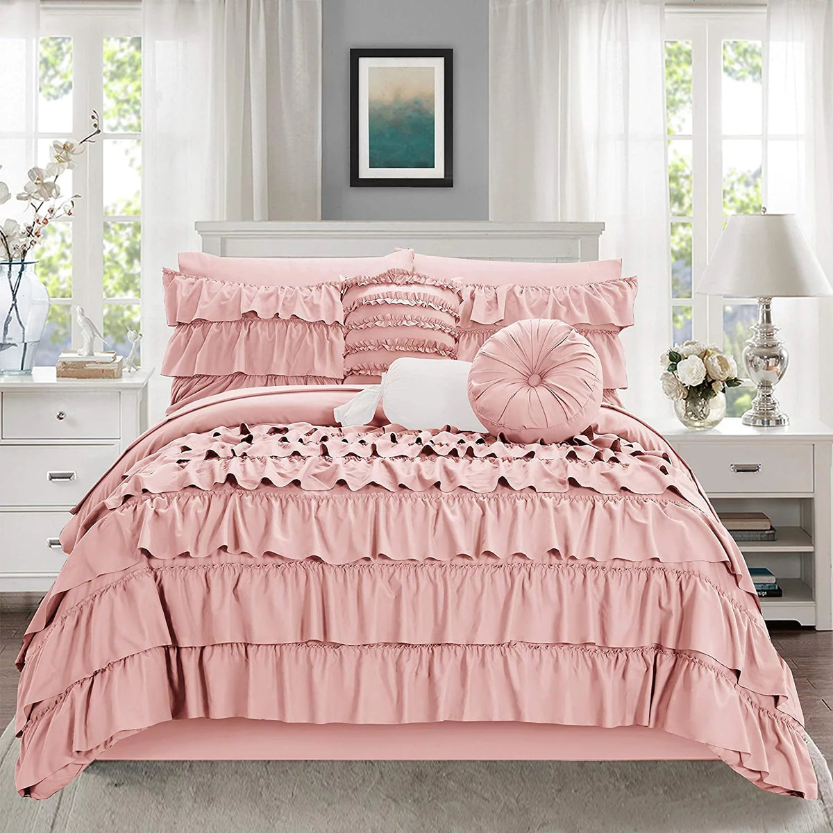 10-Piece Bed-in-a-Bag Comforter Set Z288933