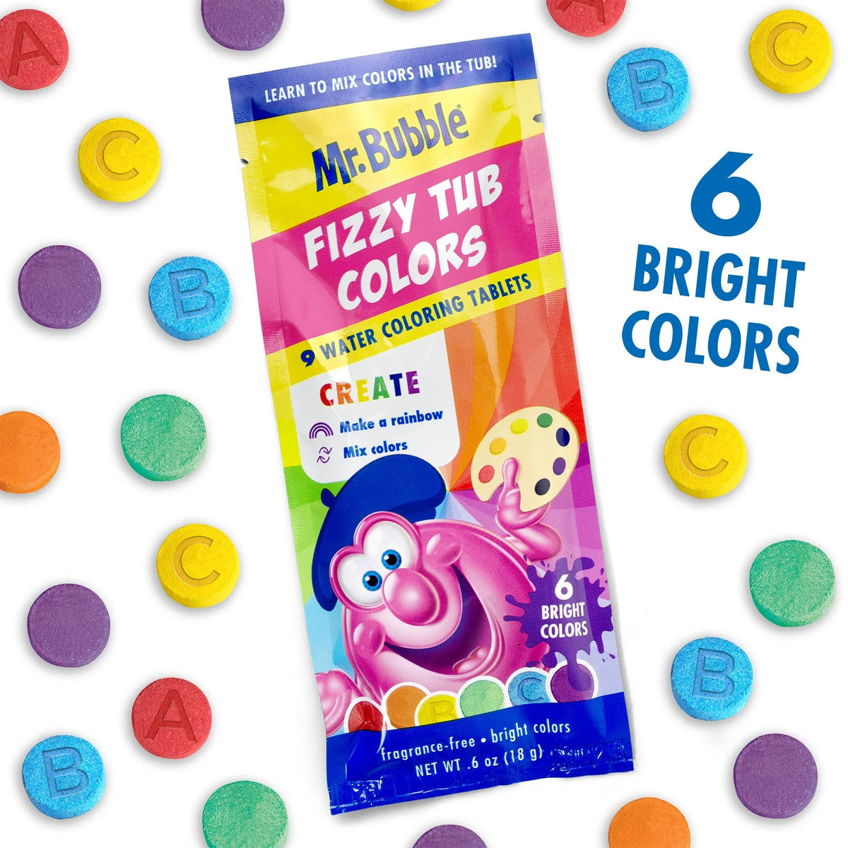 150 Count Fizzy Tub Colors Y23195