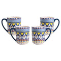 Ceramic Mugs Set of 4 U67677
