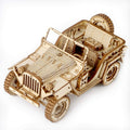1:18 Scale Wooden 3D Puzzle Car Model Kit Q133396