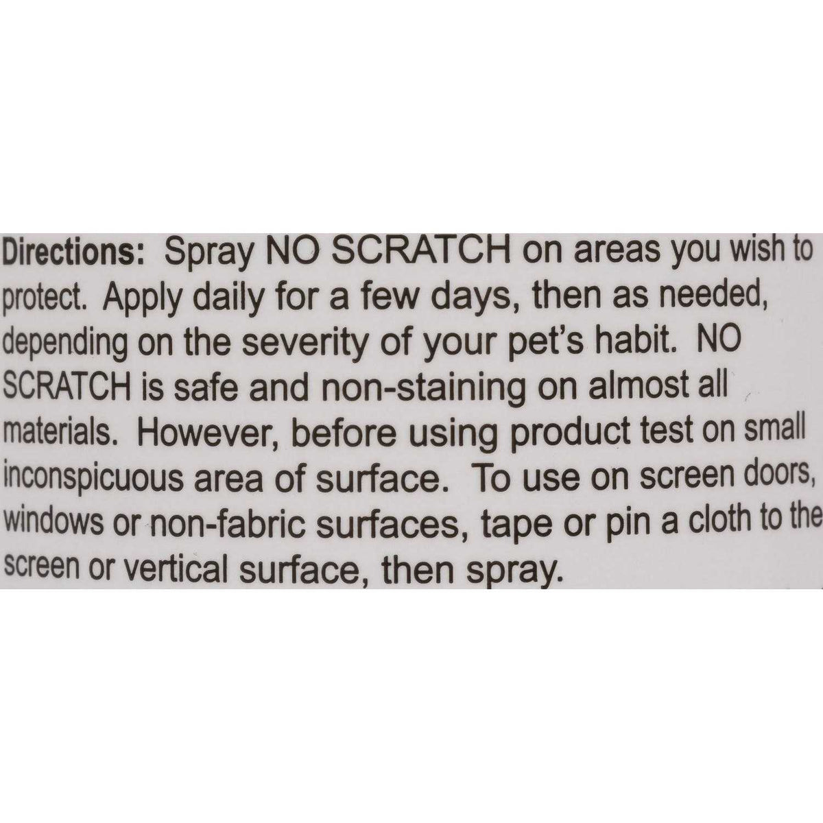 No Scratch Spray for Cats Z92323