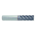 5 Flute 45 Degrees Helix TiAlN Coated Solid Carbide Single End Mill F33785