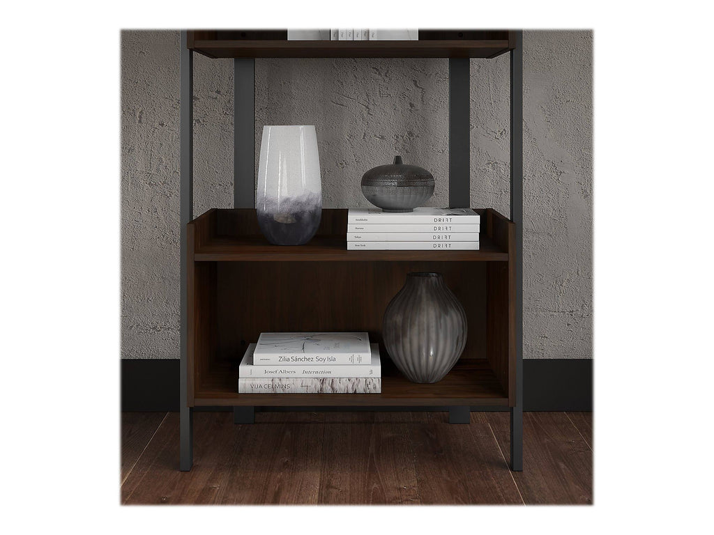 4 Shelf Bookcase in Modern Walnut E661440