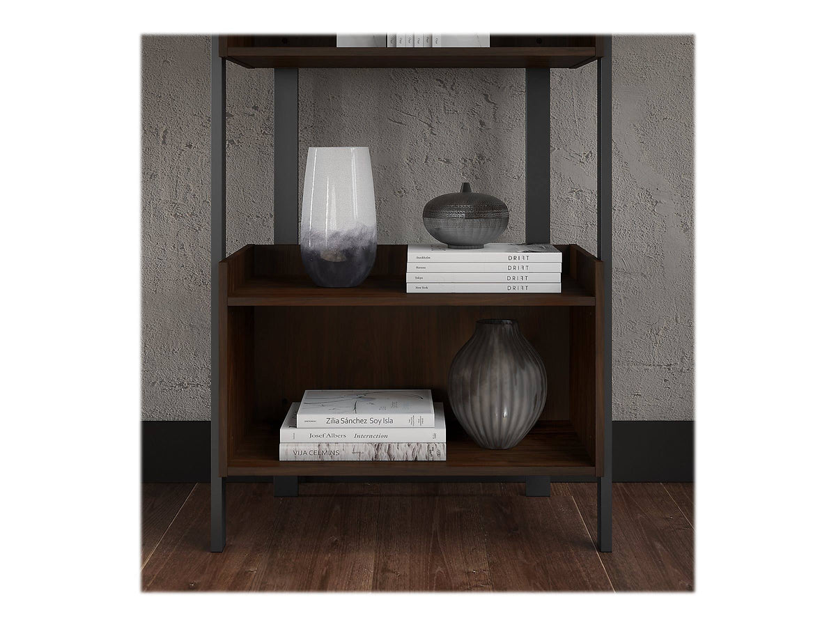 4 Shelf Bookcase in Modern Walnut E661440