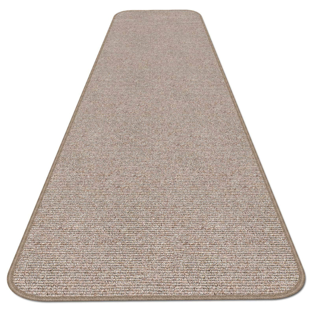 Pebble Beige Skid-Resistant Carpet Runner 20 ft. x 27 in. S681