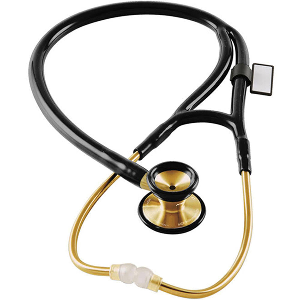 Black MDF Cardiology Stethoscope F340