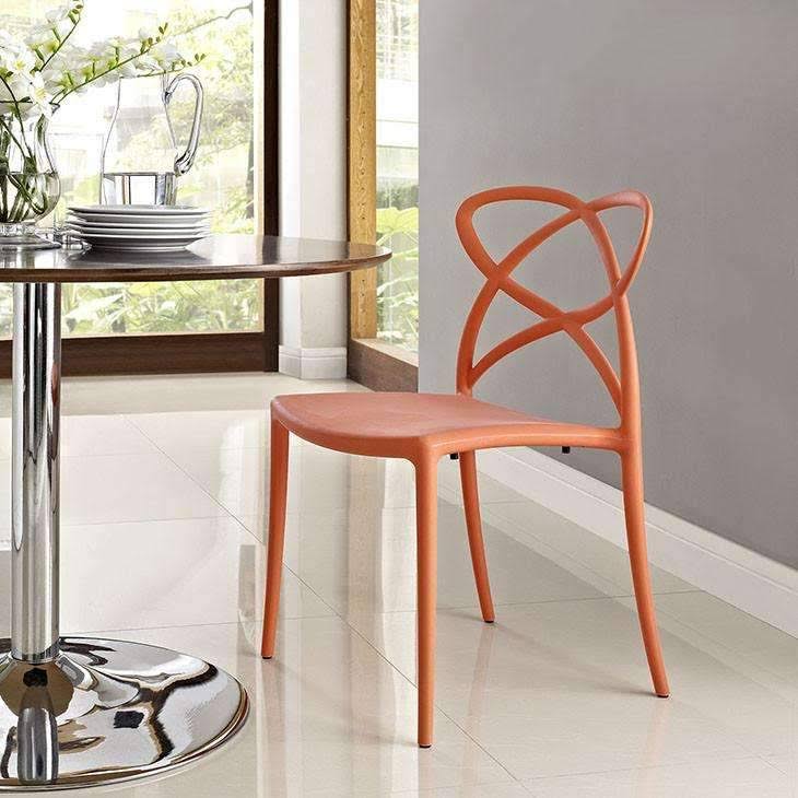 White Dining Side Chair Y9004